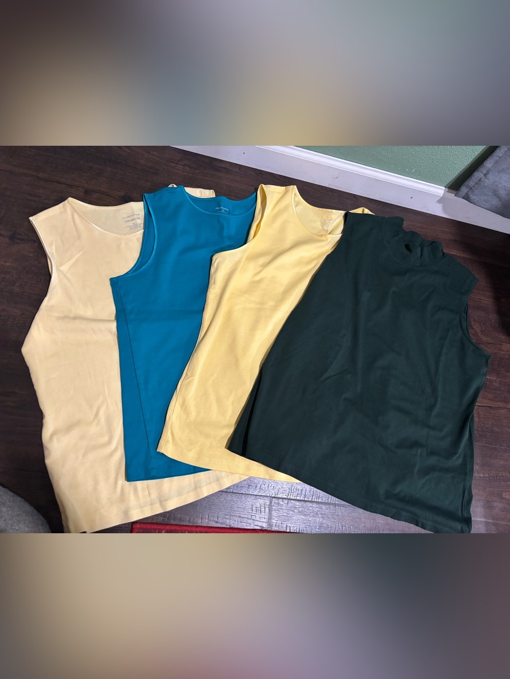 4 Christopher & Banks Sleeveless Tank Tops